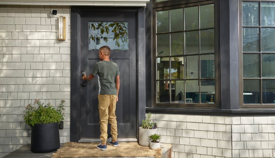 Vivint Smart Lock on home in Duluth